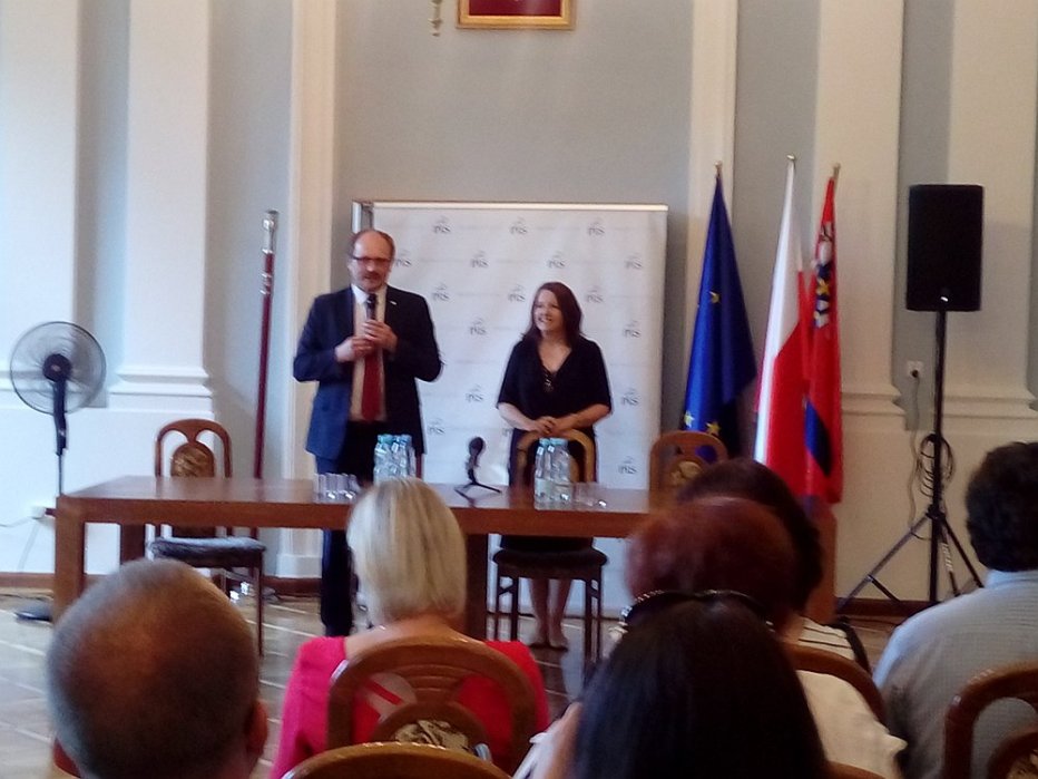 Poseł na Sejm RP Joanna Lichocka w Puławach &ndash; dn. 09.06.2018 r.