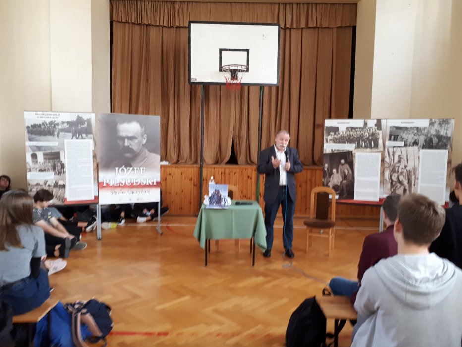 Pan Adam Borowski-I LO im. Ks. A. J. Czartoryskiego-Puławy-dn. 18.10.2019 r.