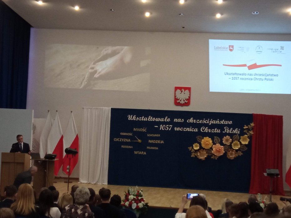 Narodowe Święto Chrztu Polski - 1057. rocznica - Lublin, dn. 14.04.2023 r.