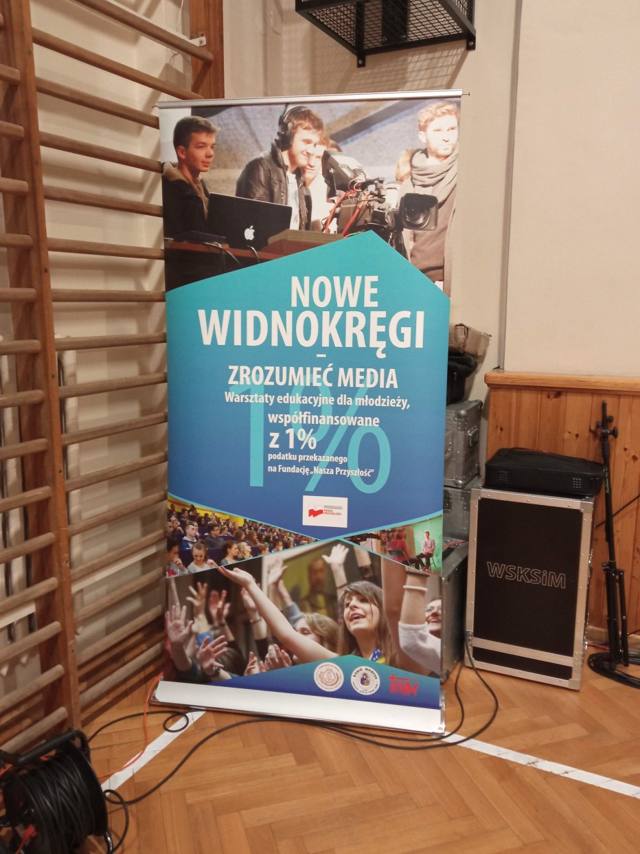Warsztaty Medialne - "Nowe Widnokręgi - zrozumieć media" - I LO im. Ks. A. J. Czartoryskiego w Puławach - dn. 04.03.2022 r.