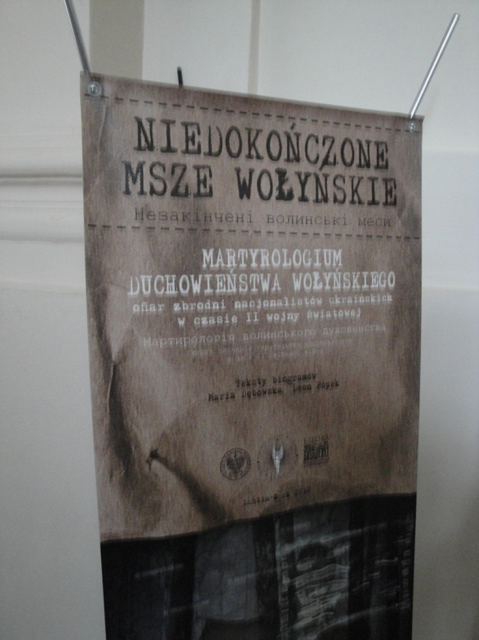 Wystawa &bdquo; niedokończone msze wołyńskie&rdquo; w Kazimierzu Dolnym &ndash; 23.06.2013 r.