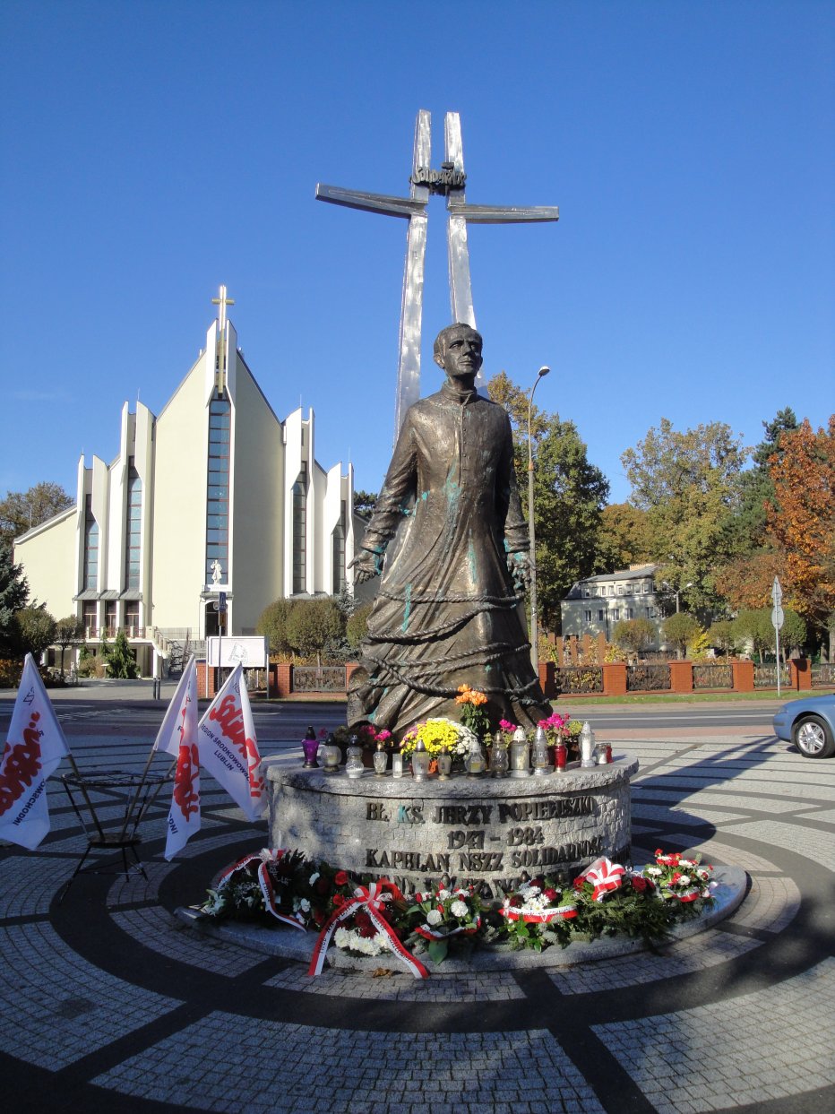 Msza Św. w intencji kanonizacji Bł. Ks. Jerzego Popiełuszki-Parafia p.w. Miłosierdzia Bożego-Puławy-dn. 20.10.2019 r.