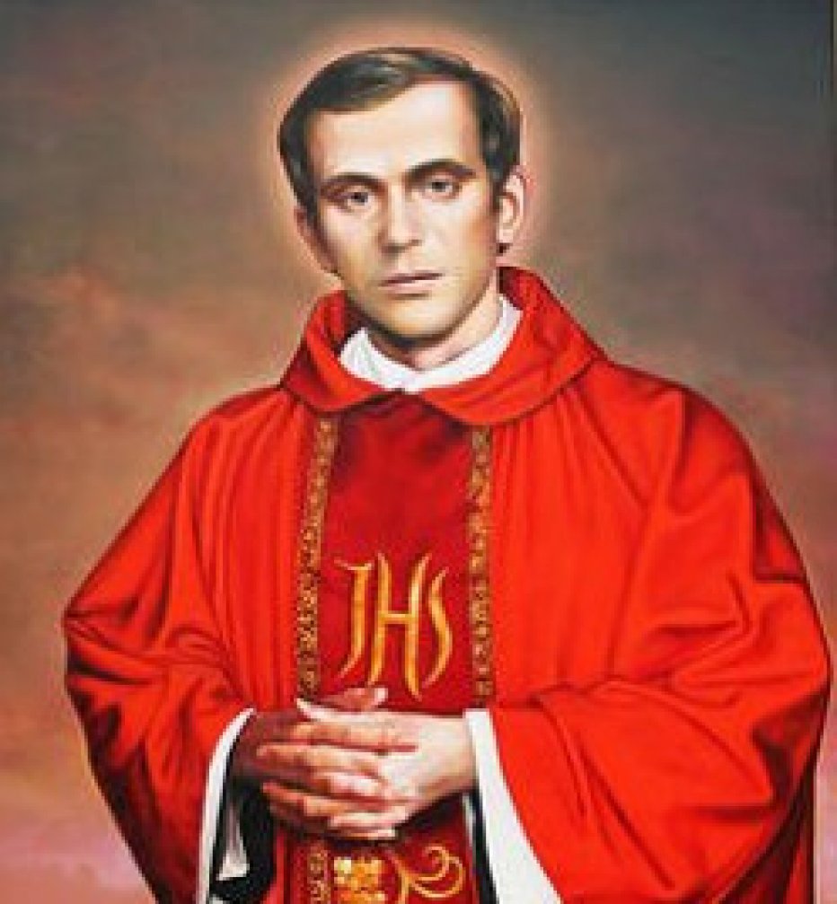 Zapraszamy na Msze Św. w intencji Ojczyzny za wstawiennictwem Bł. Ks. Jerzego Popiełuszki.