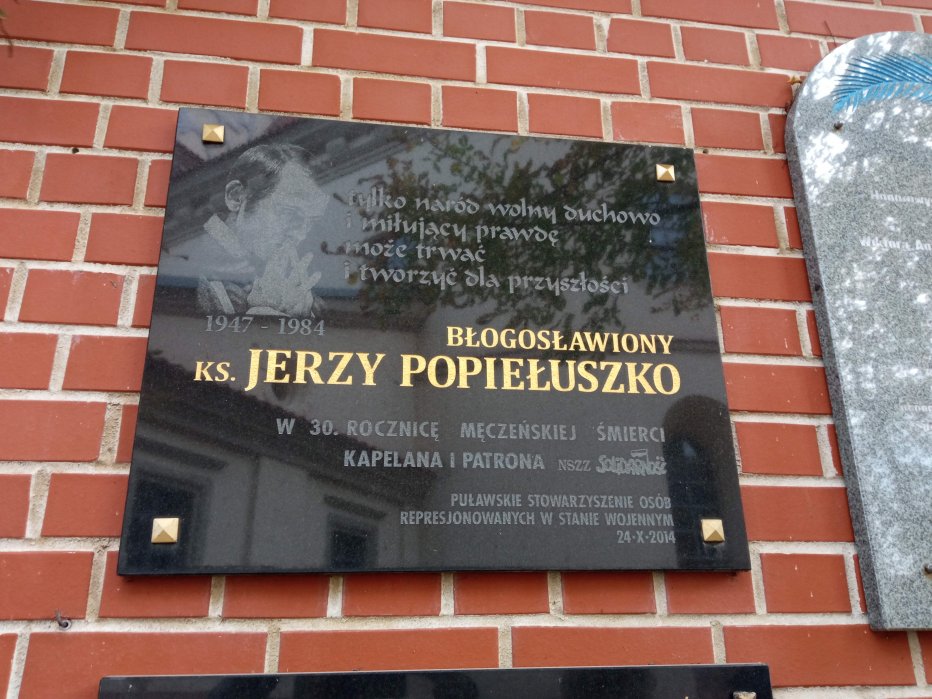 38. rocznica męczeńskiej śmierci Bł. Ks. Jerzego Popiełuszki - Kazimierz Dolny - dn. 16.10.2022 r.