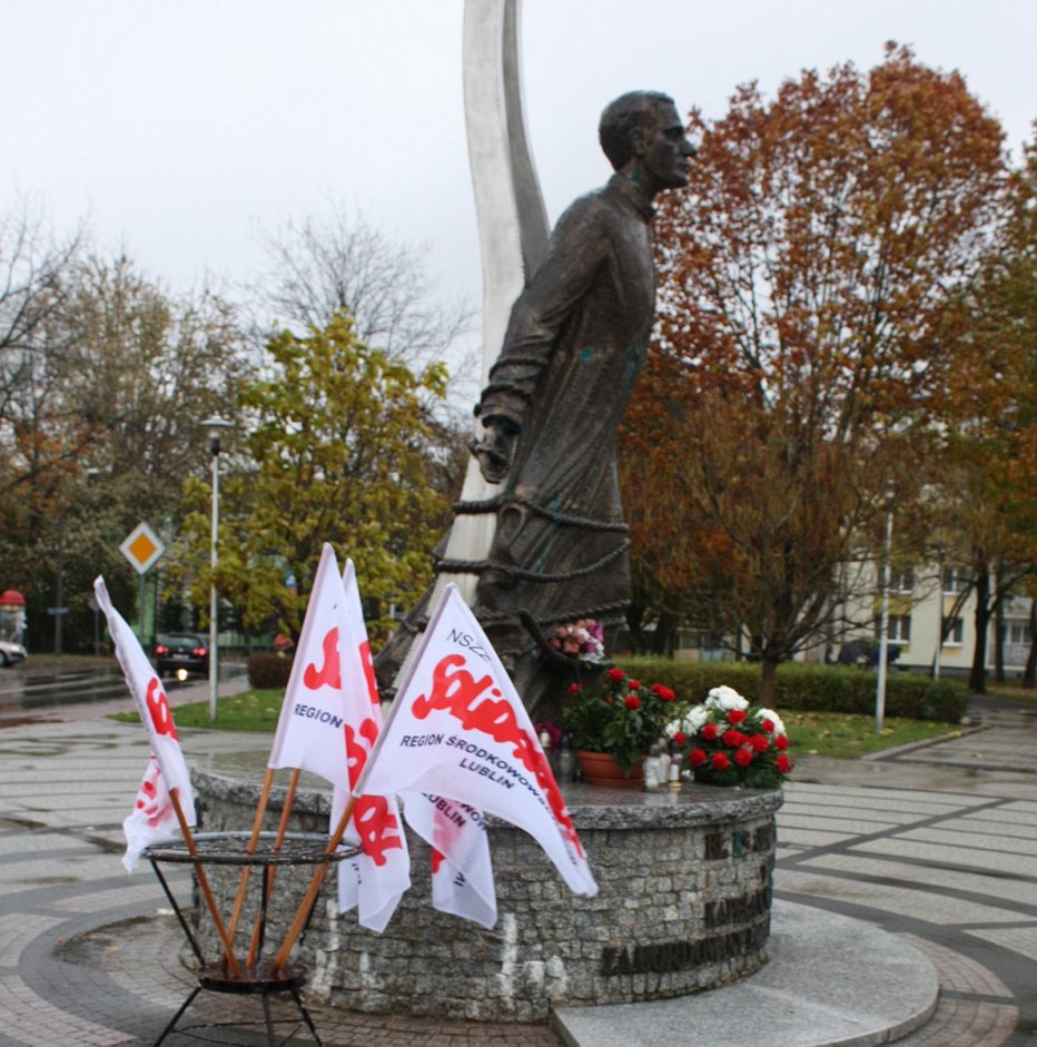 33. rocznica męczeńskiej śmierci Kapelana NSZZ &bdquo;Solidarność&rdquo;, Bł. Ks. Jerzego Popiełuszki -  29.10.2017 r. - Puławy
